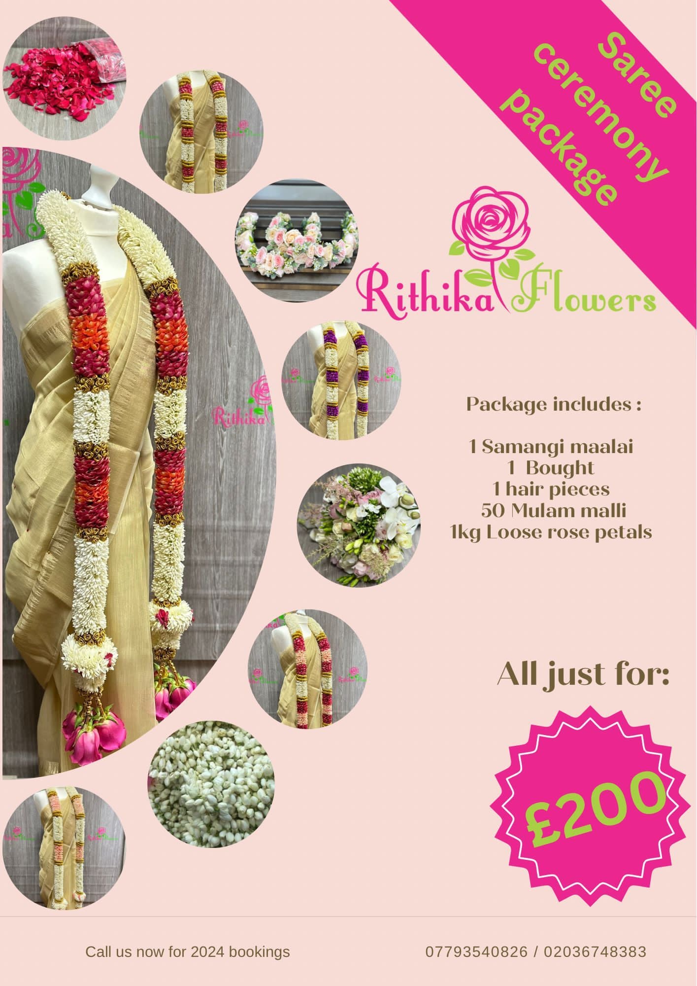 Saree Ceremony Package Deal